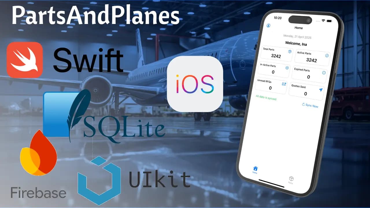 PartsAndPlanes - iOS App
